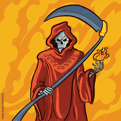 fire grim reaper