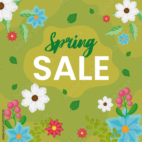spring sale design