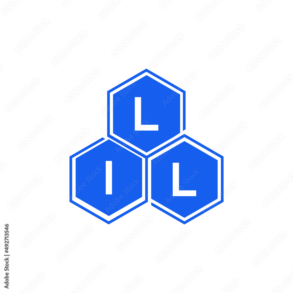 LIL letter logo design on White background. LIL creative initials letter logo concept. LIL letter design. LIL letter logo design on White background. LIL creative initials letter logo concept. LIL letter design.