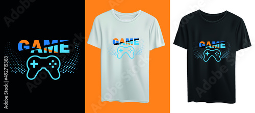 gaming tshirt design