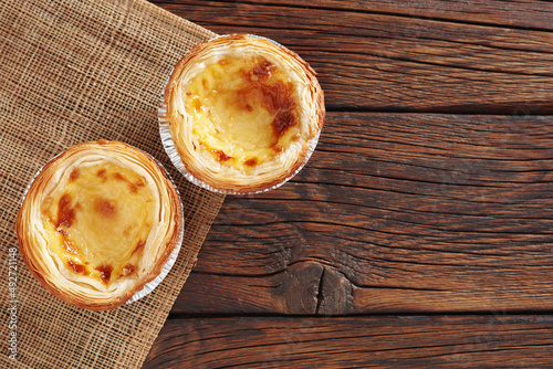 Pastel de nata pastry photo