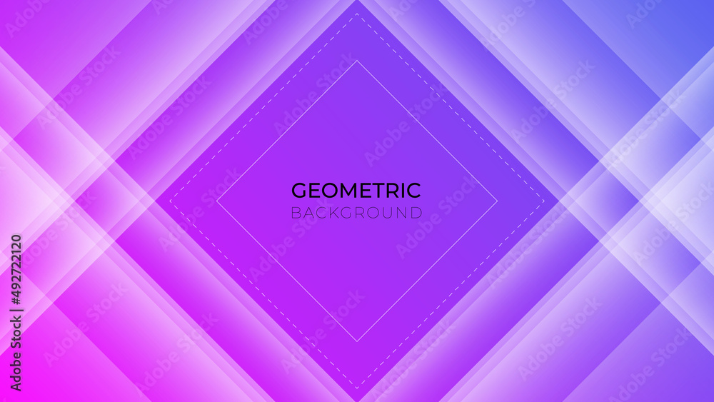 geometric background with gradient color background