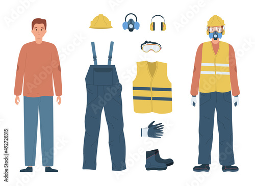 Personal Protective Equipment Set