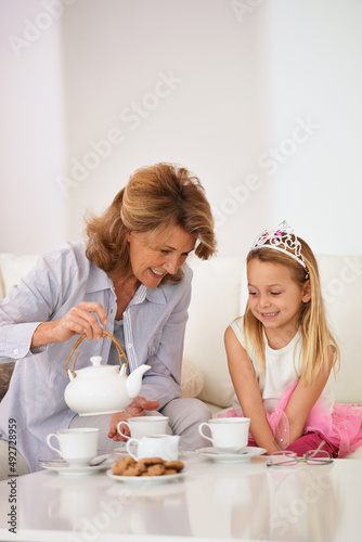 Photography Bonding with her granddaughter