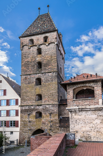 Ulm, Germany. Butcher's Tower (Metzgerturm), 1349