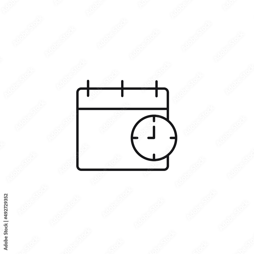schedule icons symbol vector elements for infographic web schedule icons symbol vector elements for infographic web