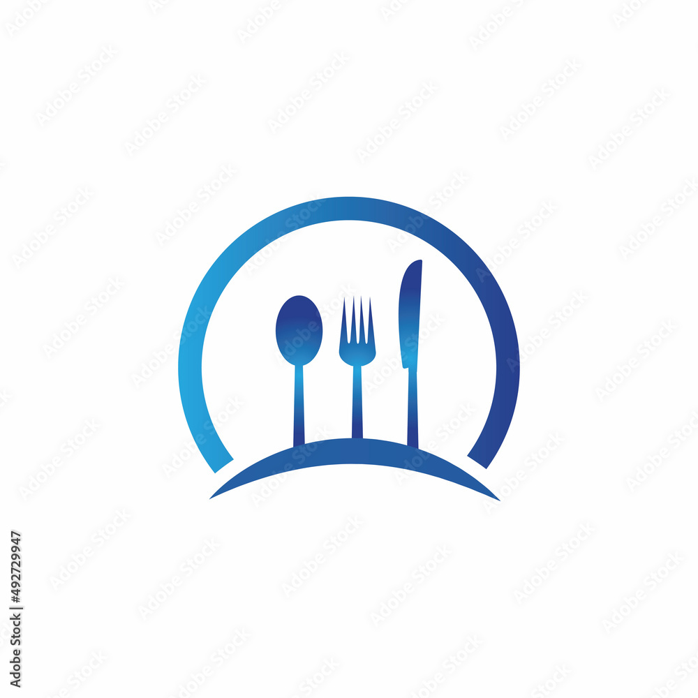 fork and spoon restaurant logo vector template Part 2 fork and spoon restaurant logo vector template Part 2