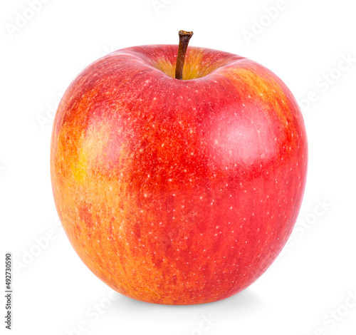 Gala apple on white background