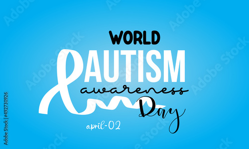 World Autism Awareness Day. Autism community appreciation vector banner  card  poster  background.