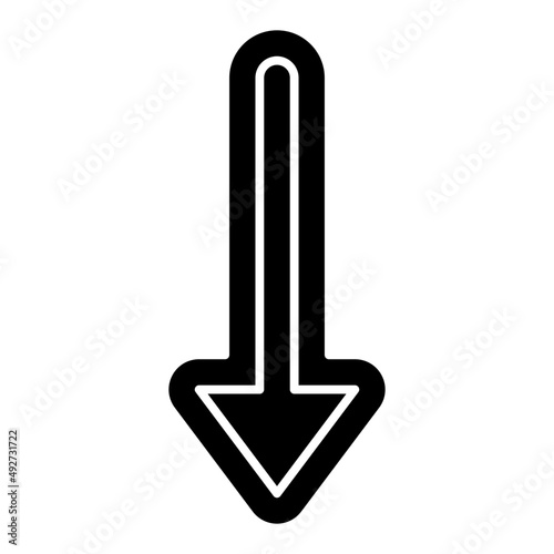 bottom glyph icon