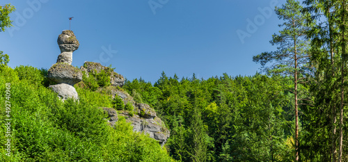 Felsformation in der Fränkischen Schweiz