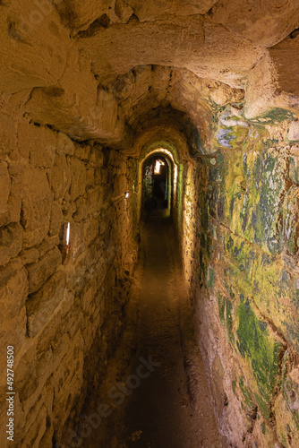 In a Roman sewer in the archaeological museum in Medina Sidonia photo