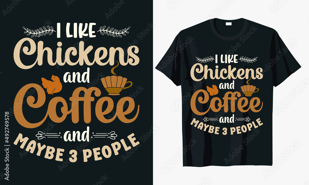 Coffee T-shirt Design Coffee T-shirt Design