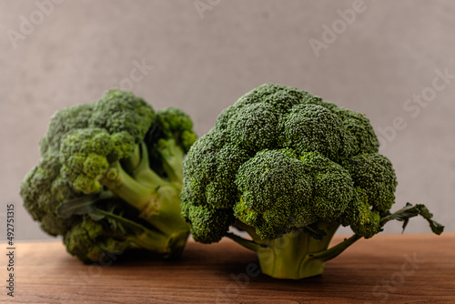 Fresh and healthy vegetable broccoli