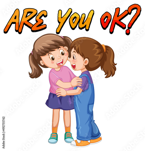 Font design for word are you ok