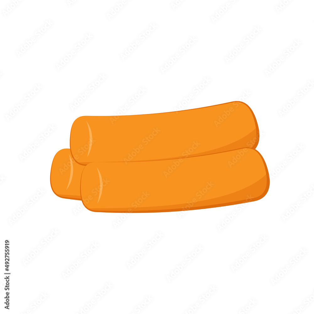 Tteokbokki Noodle vector. Korean food. Spicy rice cake. Tteokbokki logo design. Tteokbokki Noodle vector. Korean food. Spicy rice cake. Tteokbokki logo design.