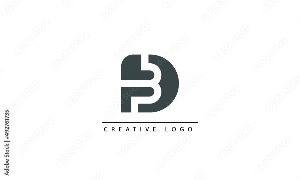 BD FBD Abstract initial monogram letter alphabet logo design BD FBD Abstract initial monogram letter alphabet logo design