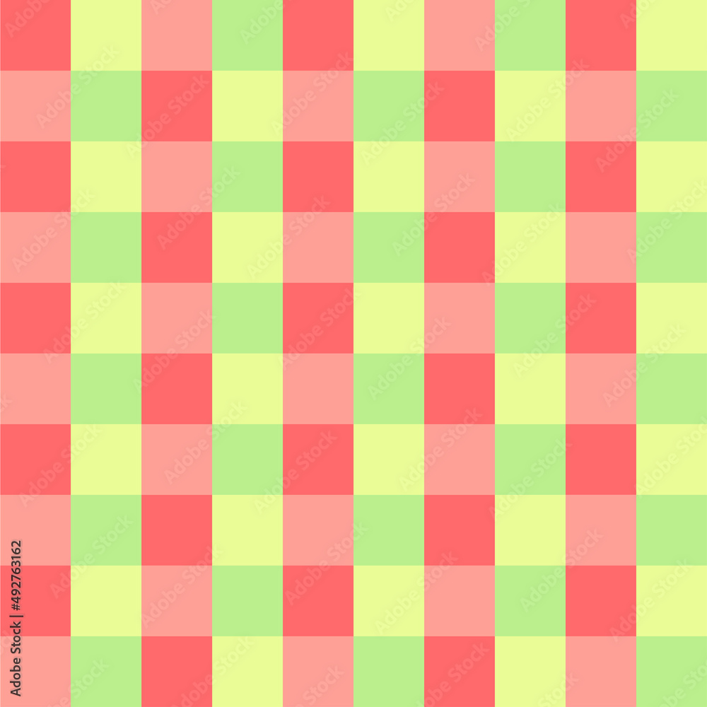 Green and red pattern seamless vector