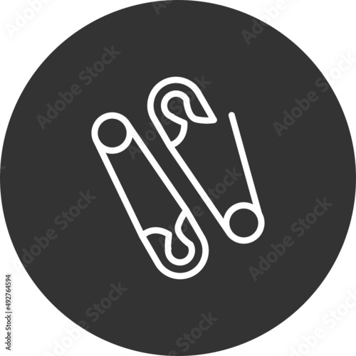 Safety Pin Icon