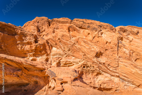 Closeup of Sandstone Erosion