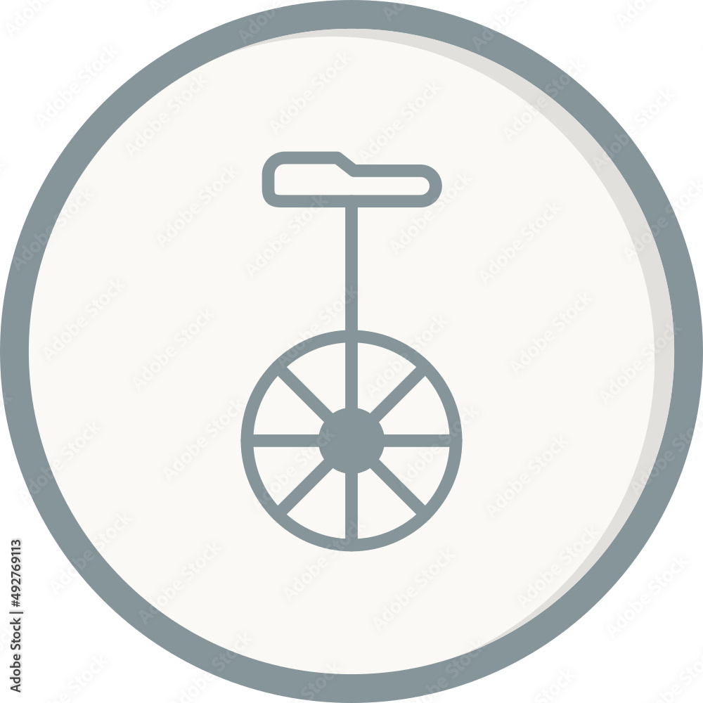 Monocycle Icon Monocycle Icon