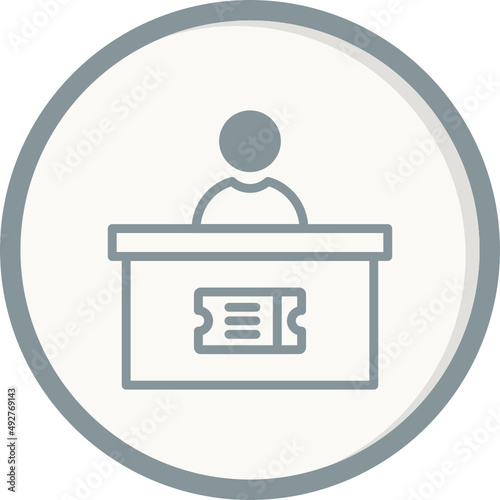 Ticket Office Icon