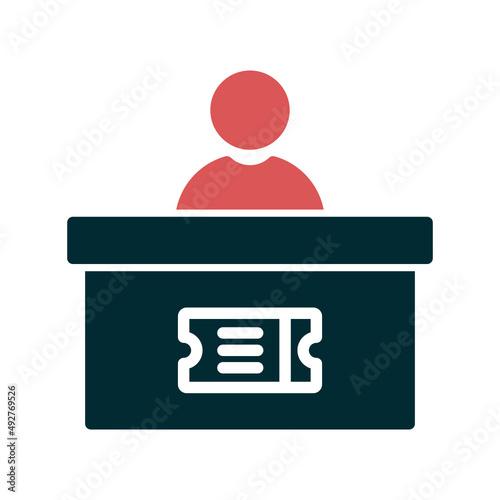 Ticket Office Icon