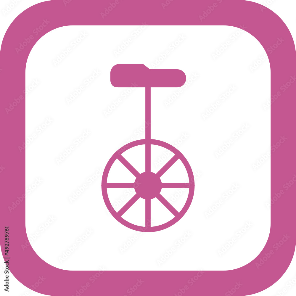 Monocycle Icon Monocycle Icon