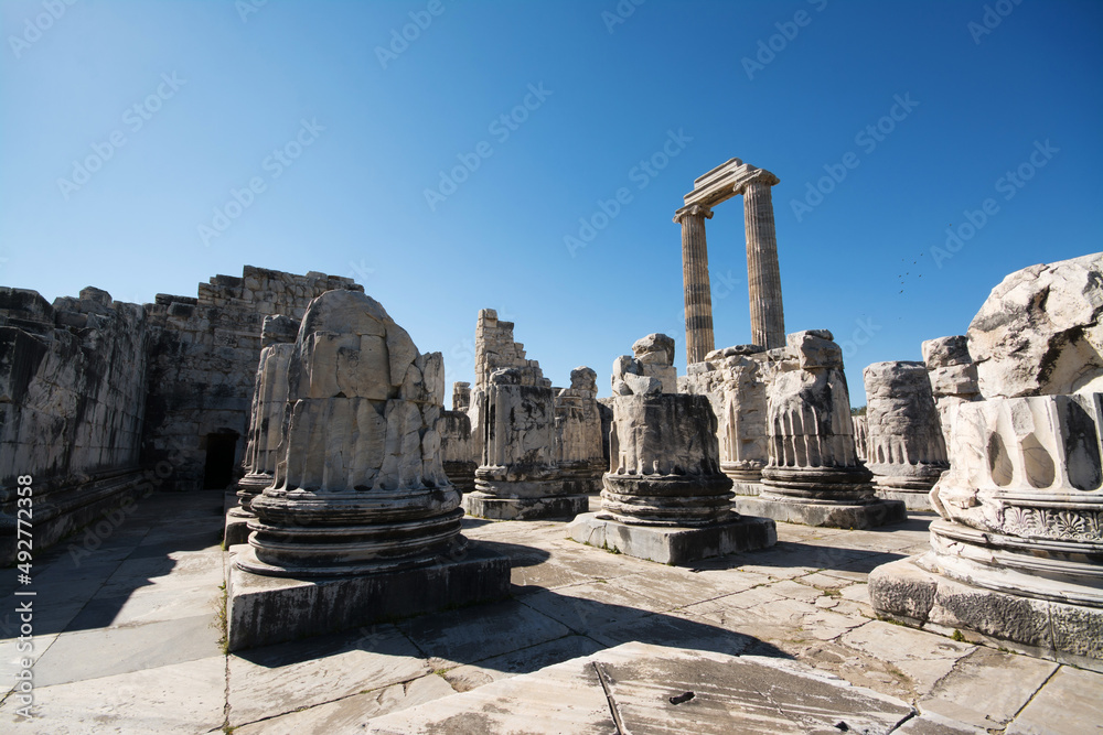 The Temple of Apollo, Didim, Turkey. 