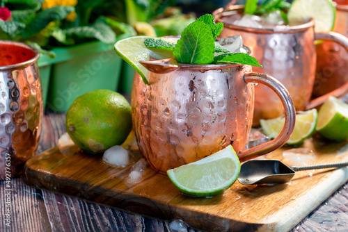 Moscow mule drink