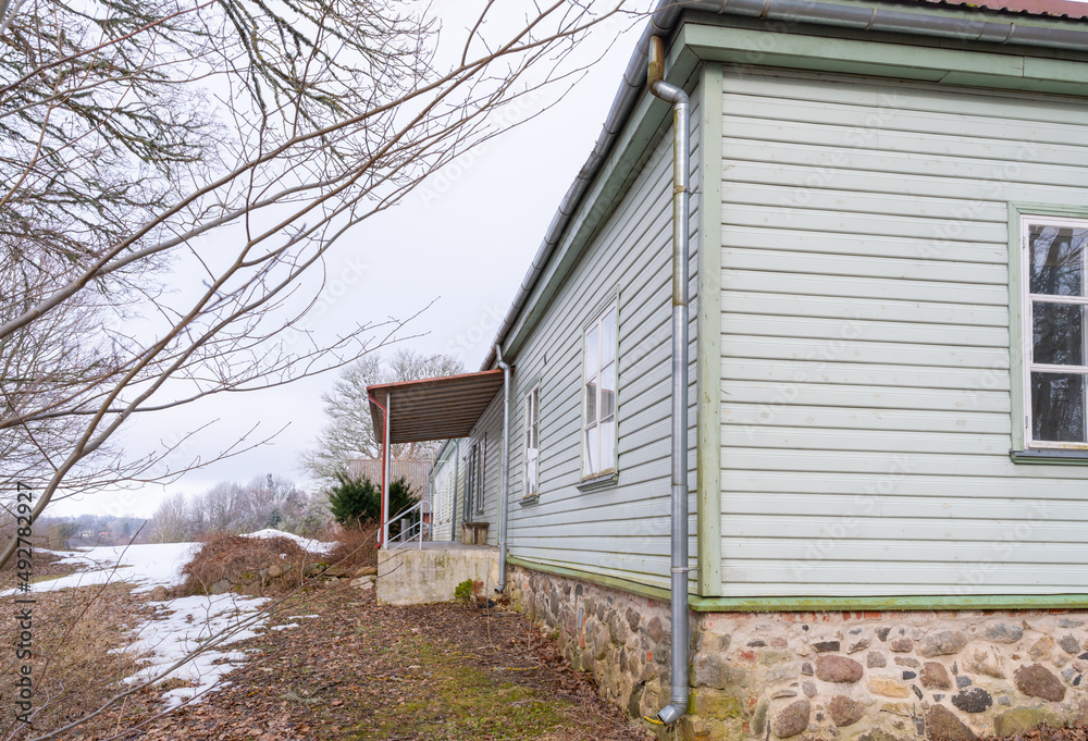 Obraz premium old manor in estonia