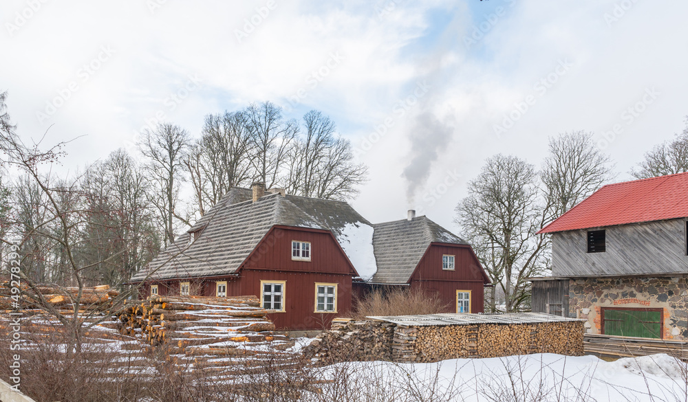 old manor in estonia