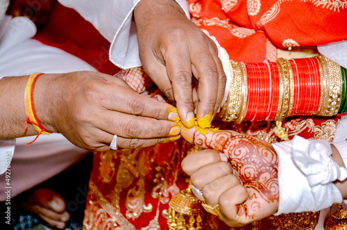 Haldi Wedding ritual the beginning of sacred Indian wedding ritual