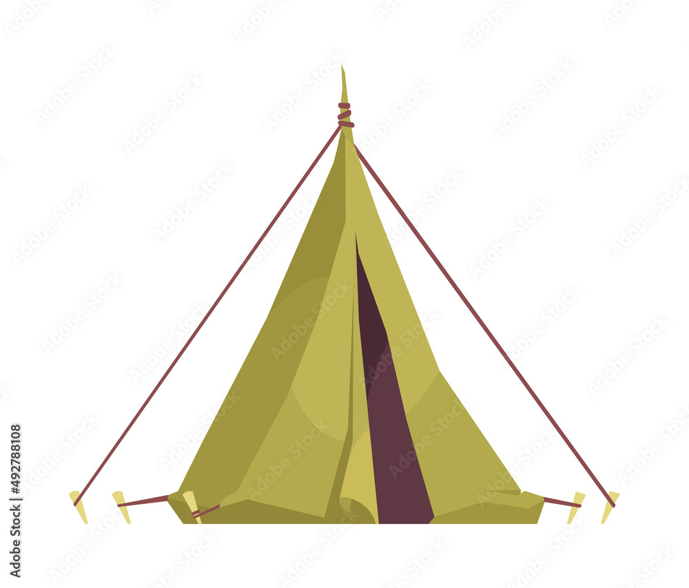 Safari Travel Tent Composition Safari Travel Tent Composition