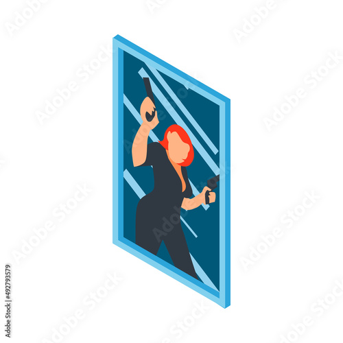 Thriller Movie Ad Composition