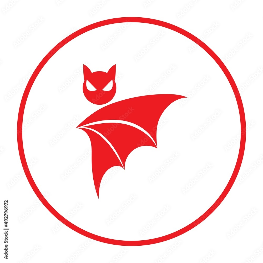 bat vector icon logo template bat vector icon logo template