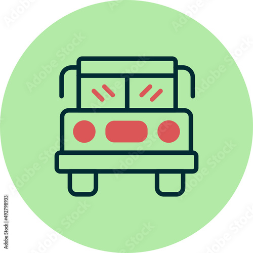 School Bus Icon