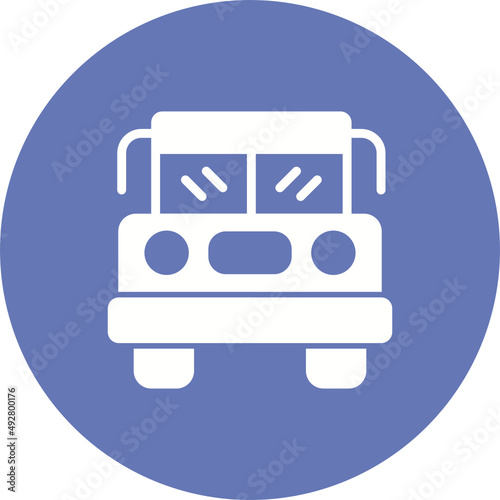 School Bus Icon