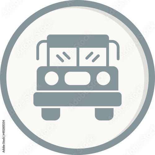 School Bus Icon