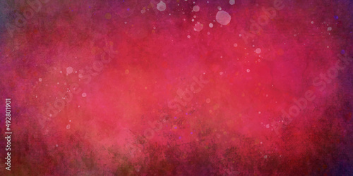 abstract background Dark pink abstract watercolor background with blots and splash with paper texture. Dark pink paper texture water color painted illustration. Abstract background with watercolor.