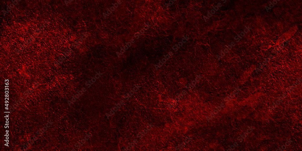 Scary red wall for background. red wall scratches Beautiful abstract color white and red marble on black background and red granite tiles floor on red background, love gray wood banners graphics.