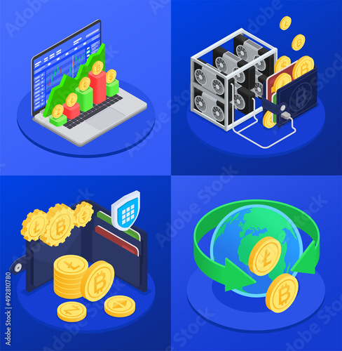 Cryptocurrency Design Concept