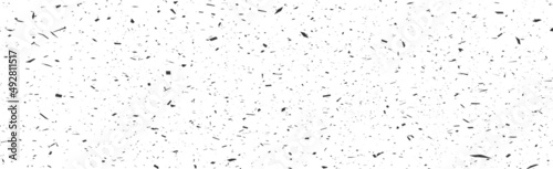 Grunge black lines and dots on a white background - Vector