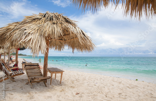 Fototapeta Naklejka Na Ścianę i Meble -  Beautiful getaway in the Caribbean