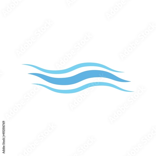 Wave beach vector illustration design © Jeffricandra30