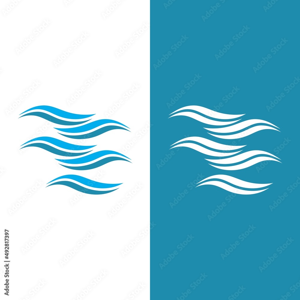 Wave beach vector illustration design Wave beach vector illustration design