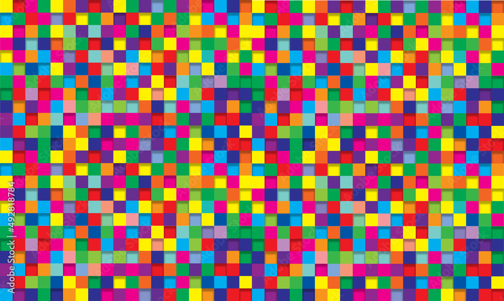 Abstract colorful mosaic background. A square pattern. Abstract colorful mosaic background. A square pattern.