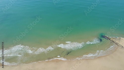 Aerial View of Cava d'Aliga and the Mediterranean Sea, Scicli, Ragusa, Sicily, Italy, Europe