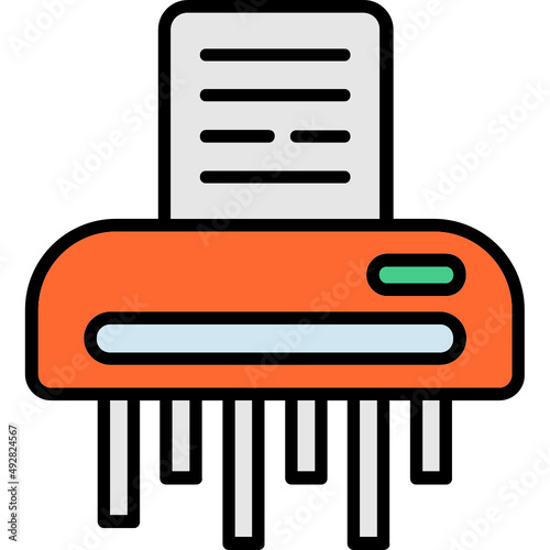 Paper Shredder Icon