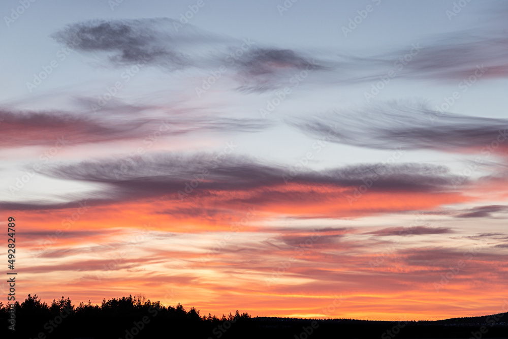 Coucher de soleil